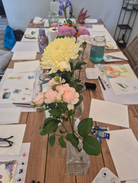 Art Day Retreat - Water Colour | Birds & Blossoms - SATURDAY 19th SEPTEMBER 2026