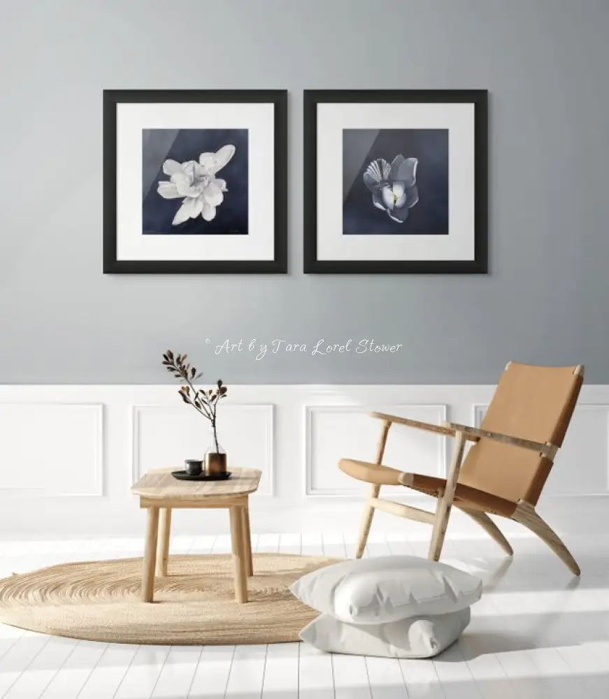 A Pause in the Petals - Archival Print 250 x 250 mm