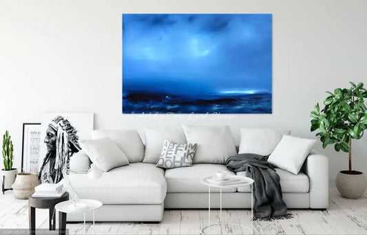 Low Tide ocean seascape Limited Edition fine art print by Tara Lorel Stower