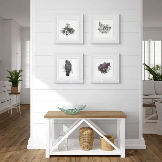 Two Bird | Art Prints 250 x 250 mm