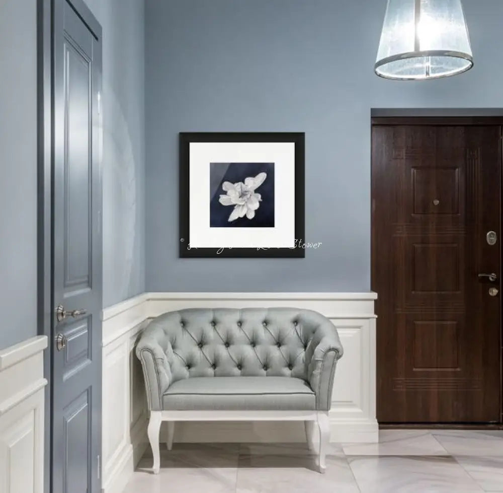 A Pause in the Petals - Archival Print 250 x 250 mm