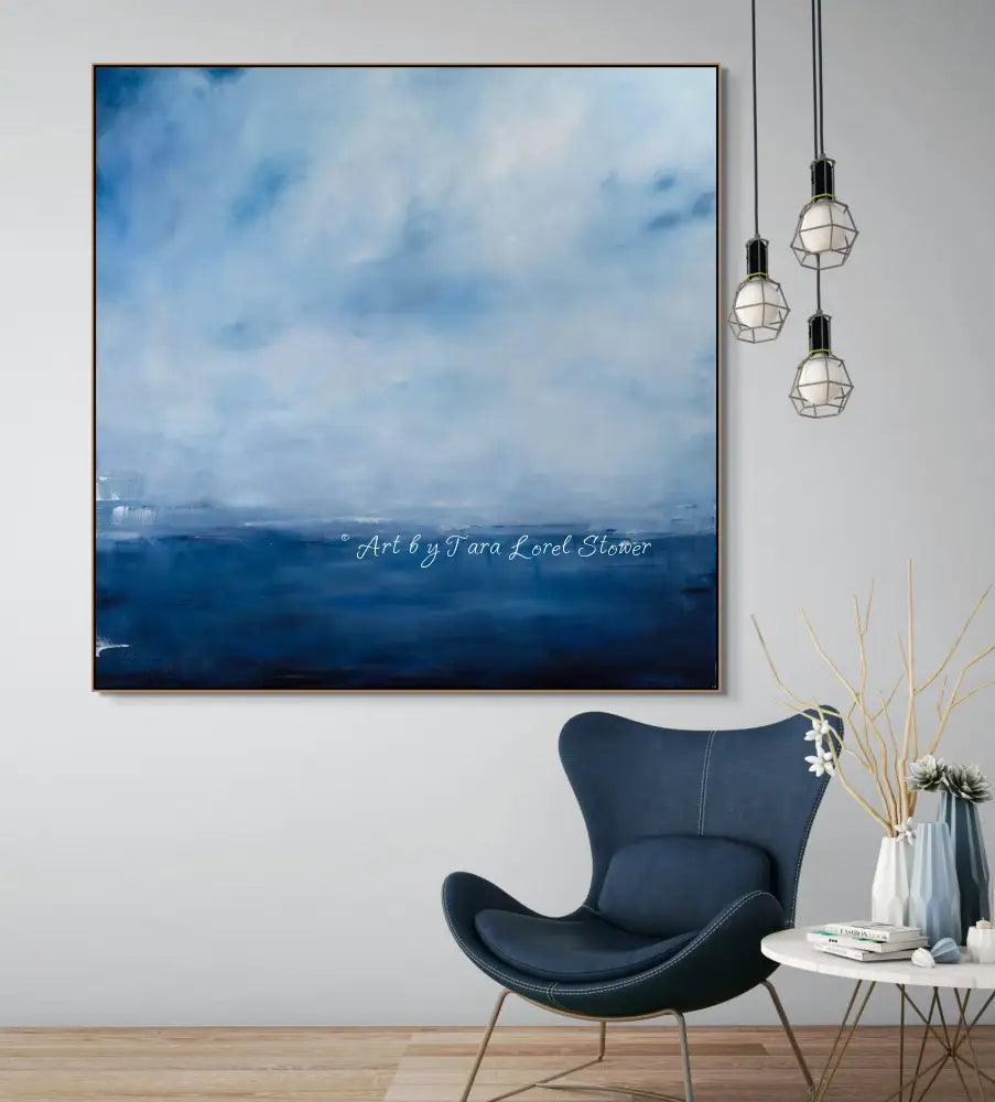 Harmony ocean seascape original painting by Tara Lorel Stower