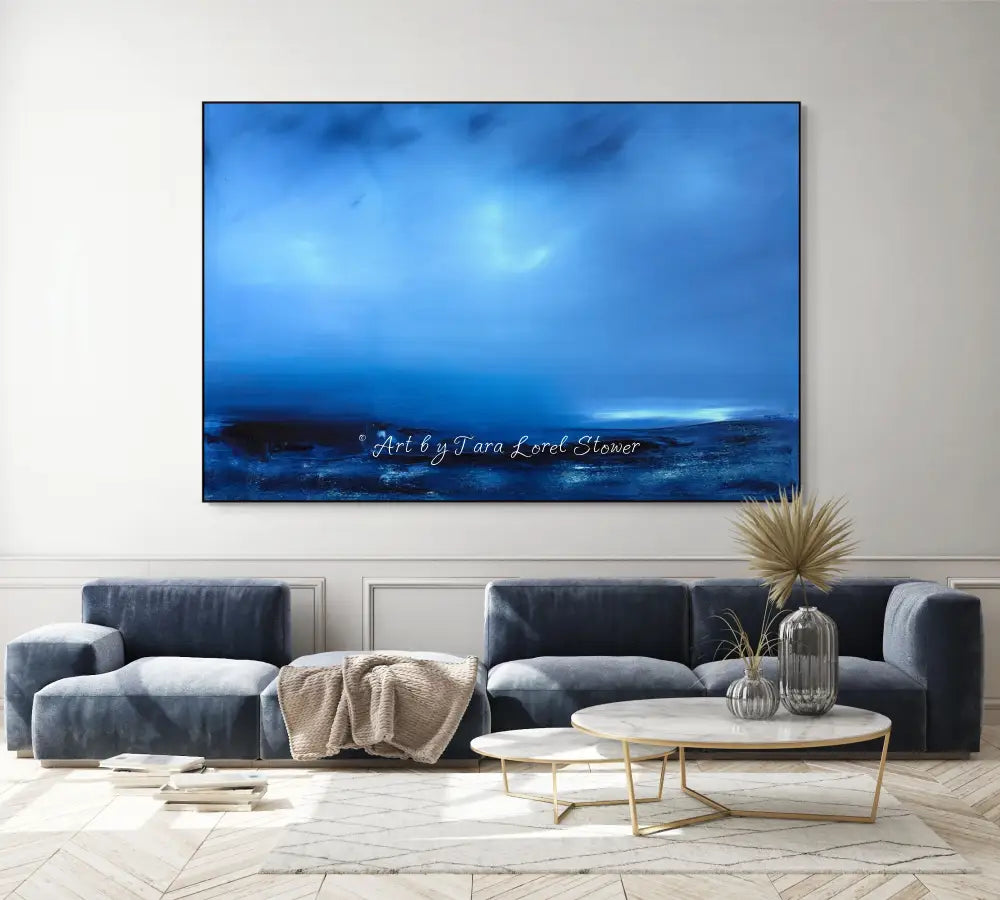 Low Tide ocean seascape Limited Edition fine art print by Tara Lorel Stower