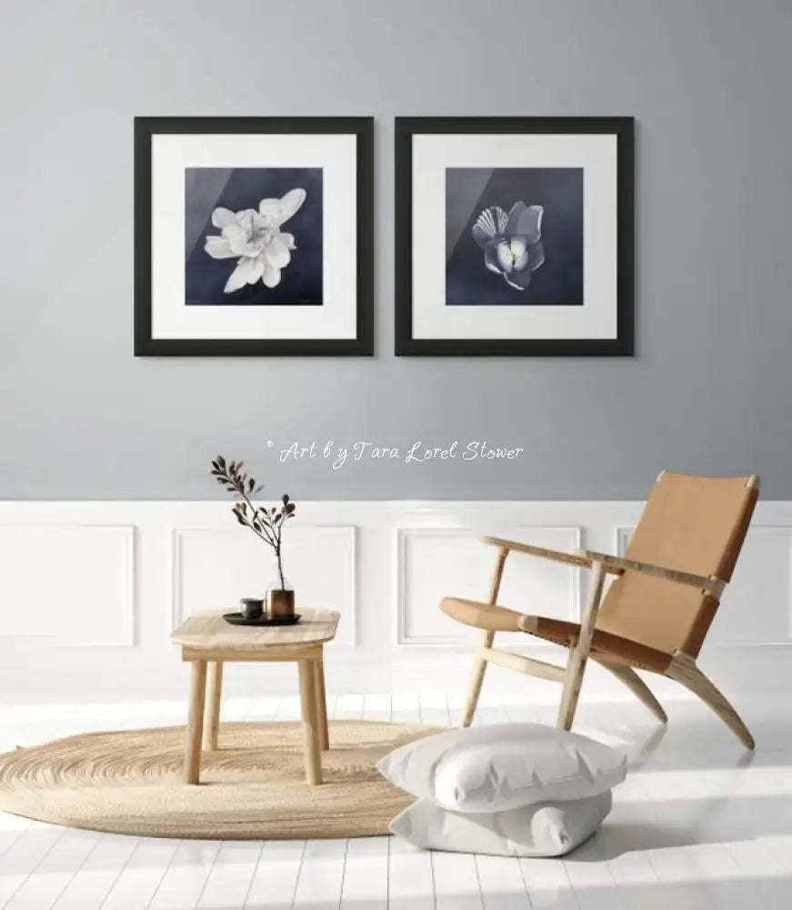 A Pause in the Petals - Archival Print 250 x 250 mm