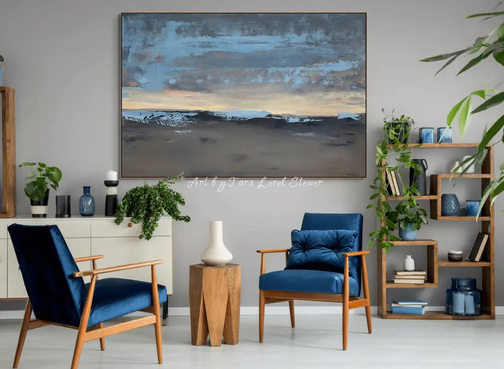 Outback Sunset on Ancient Land sunset outback landscape Limited Edition art print by Tara Lorel Stower